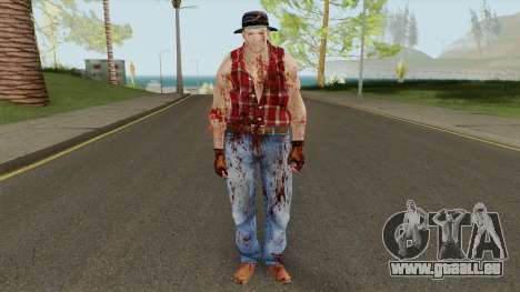 Cliff Hudson from Dead Rising pour GTA San Andreas