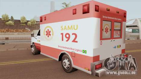 Ambulance TCGTABR für GTA San Andreas