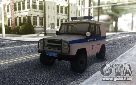 UAZ 31512 de la Police pour GTA San Andreas