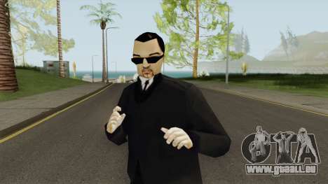 Leone Mafia (GTA III) With Glasses pour GTA San Andreas