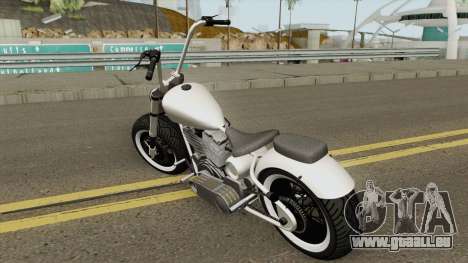 Western Motorcycle Zombie Chopper GTA V für GTA San Andreas