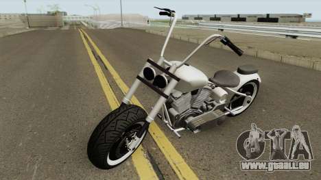 Western Motorcycle Zombie Chopper GTA V für GTA San Andreas