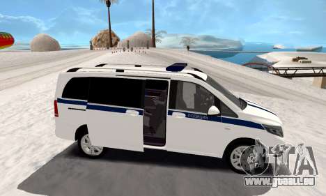 Mercedes Benz Vito Police pour GTA San Andreas