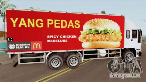 DFT 30 McDonalds Malaysia Spicy Chicken McDeluxe für GTA San Andreas