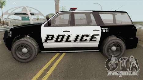 Vapid Prospector Police V2 GTA V für GTA San Andreas