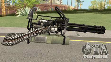 M-134 Minigun Black Ops Camo pour GTA San Andreas