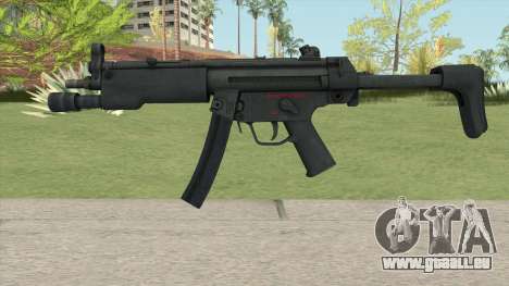 MP5 HQ pour GTA San Andreas