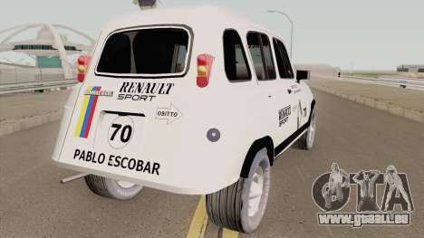 Renault 4 Rally of Pablo Escobar Series pour GTA San Andreas