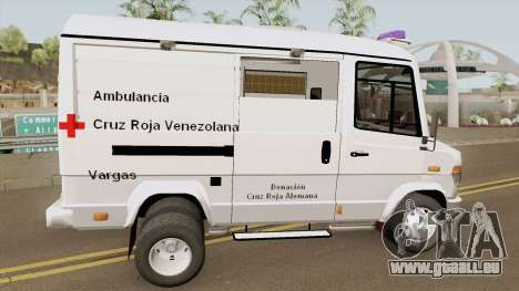 Mercedes-Benz Vario 512D Ambulancia Venezuela pour GTA San Andreas