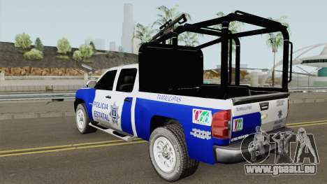 Chevrolet Silverado Policia Estatal Tamaulipas für GTA San Andreas