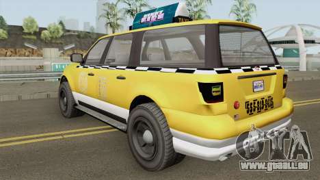 Vapid Prospector Taxi V2 GTA V pour GTA San Andreas