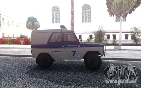 UAZ 31512 Polizei für GTA San Andreas