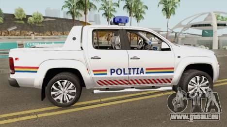 Volkswagen Amarok V6 - Politia Romana 2018 pour GTA San Andreas