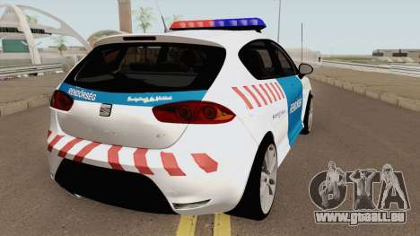 Seat Leon Cupra Magyar Rendorseg (Fixed) pour GTA San Andreas