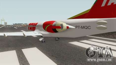 Fokker 100 TAM Airlines pour GTA San Andreas