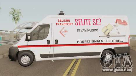 Fiat Ducato Mk3 Maxi Selidbe Transport pour GTA San Andreas