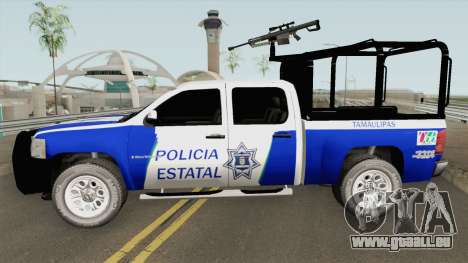 Chevrolet Silverado Policia Estatal Tamaulipas für GTA San Andreas