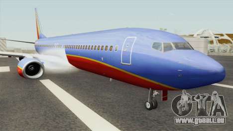 Boeing 737-800 Southwest Airlines (Canyon Blue) pour GTA San Andreas