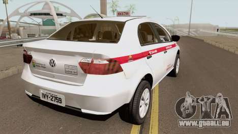 Volkswagen Voyage (Taxi) Cidade de Porto Alegre pour GTA San Andreas