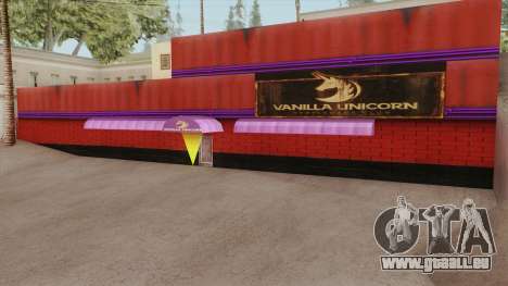 Vanilla Unicorn GTA V für GTA San Andreas