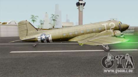 Douglas C-47 Skytrain für GTA San Andreas