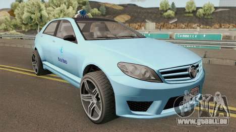 Benefactor Schafter Blue Bird Taxi GTA V pour GTA San Andreas