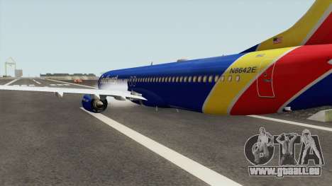 Boeing 737-800 Southwest Airlines (Heart Livery) pour GTA San Andreas