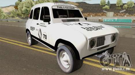 Renault 4 Rally of Pablo Escobar Series für GTA San Andreas
