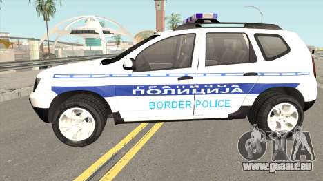Dacia Duster Serbian Border Police für GTA San Andreas