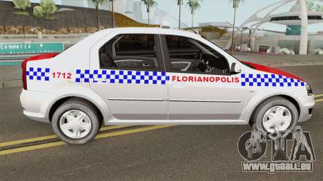 Renault Logan Taxi Florianopolis für GTA San Andreas