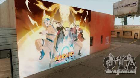Naruto Shippuden Wall pour GTA San Andreas
