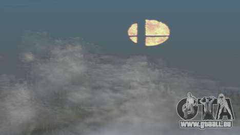 Smash Ball On Fire In The Night Sky pour GTA San Andreas