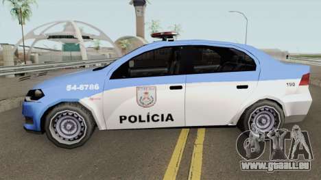 Volkswagen Voyage G6 Policia RJ für GTA San Andreas