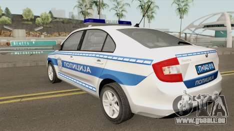 Skoda Rapid Policija für GTA San Andreas