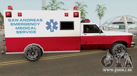 Ambulance From 70s pour GTA San Andreas