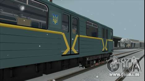 Metrovagon Ема502 7182 Kiev für GTA San Andreas