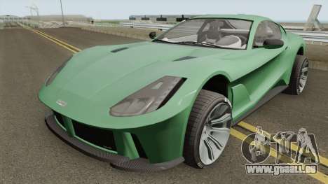 Grotti Itali GTO Stock GTA V für GTA San Andreas