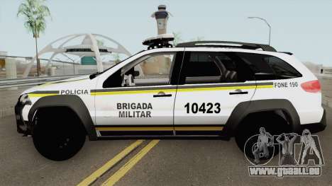 Fiat Palio Weekend Brazilian Police (White) pour GTA San Andreas