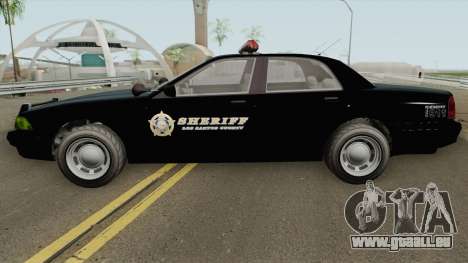 Sheriff Cruiser GTA V pour GTA San Andreas