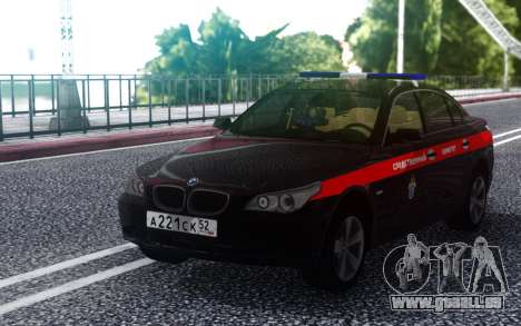 BMW M5 E60 le Comité d'Enquête de la Fédération  pour GTA San Andreas