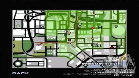 Gilmore Park in Willowfield für GTA San Andreas
