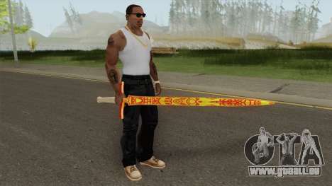 Dragon Sword für GTA San Andreas