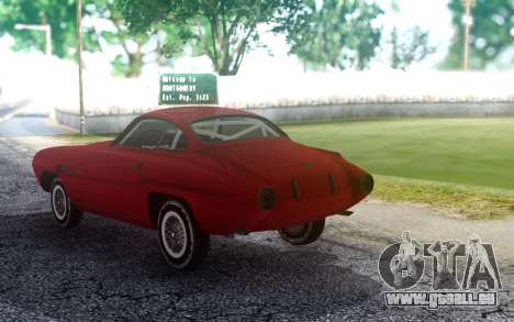Fiat 8V Supersonic pour GTA San Andreas