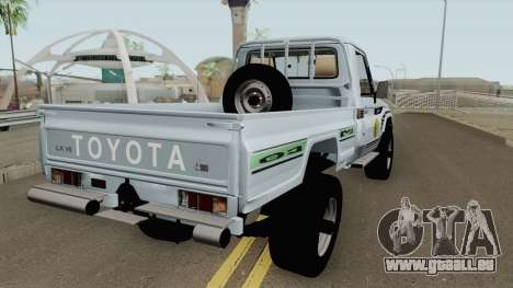Toyota Land Cruiser Bajos Recursos pour GTA San Andreas