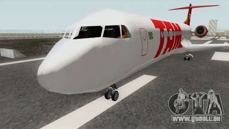 Fokker 100 TAM Airlines pour GTA San Andreas