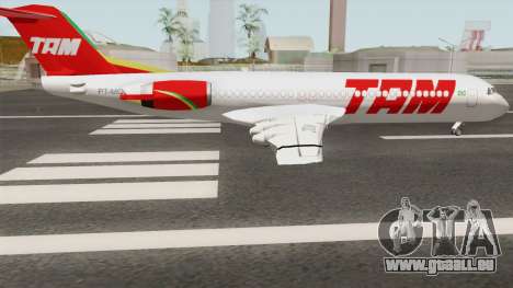 Fokker 100 TAM Airlines pour GTA San Andreas