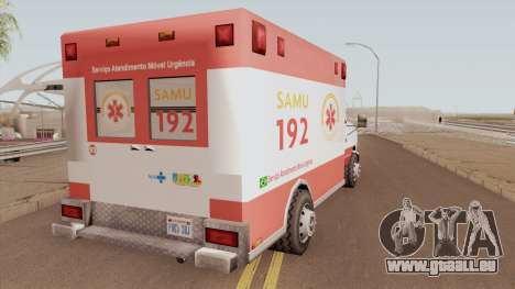 Ambulance TCGTABR für GTA San Andreas