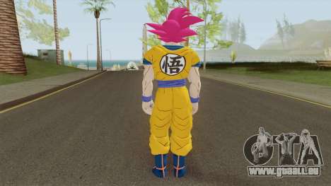 Goku SSJ God pour GTA San Andreas