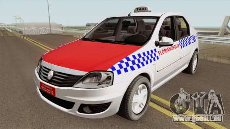 Renault Logan Taxi Florianopolis pour GTA San Andreas