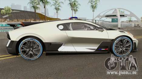 Bugatti Divo 2019 Police Prototype für GTA San Andreas